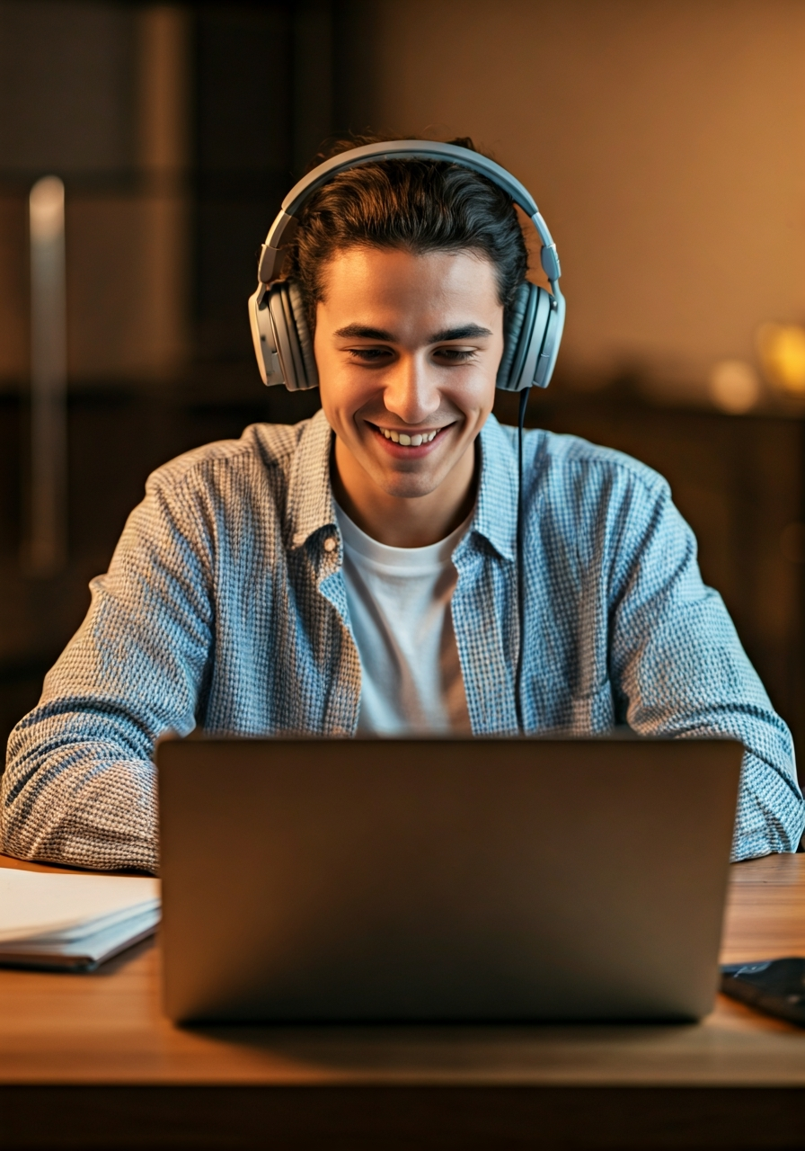 [Image d'un étudiant]